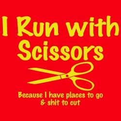 I Run With Scissors