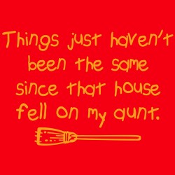 Things Just Haven't Been The Same Since That House Fell On My Aunt