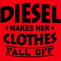 Diesel Makes Her Clothes Fall Off