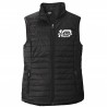 10 Roads Embroidered Ladies Puffer Vest