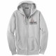 F282 Embroidered Inspire Family Fellowship Zip-Up Sweatshirt