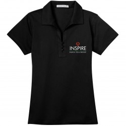 L527 Ladies Embroidered Inspire Family Fellowship Polo