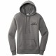 Lone Mountain Embroidered Ladies Pullover Hooded Sweatshirt