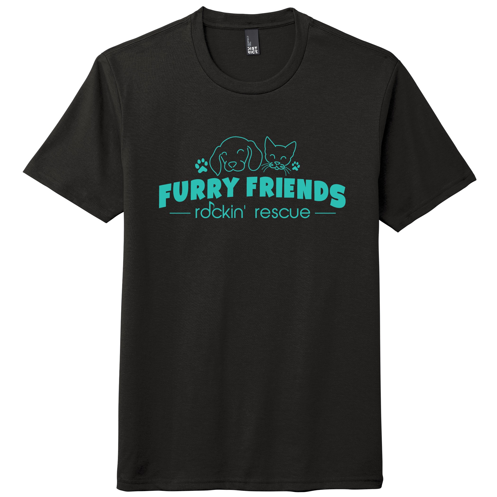 DM130 Adult Furry Friends T-Shirt Superior Silk Screen Inc
