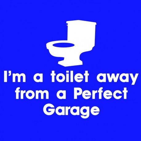 I'm A Toilet Away From A Perfect Garage