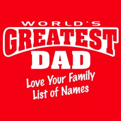 World's Greatest Dad CUSTOM