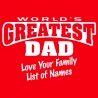 World's Greatest Dad CUSTOM