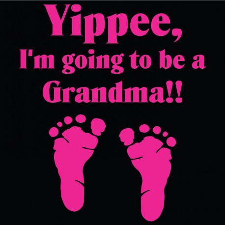 Yippee, I'm going to be a Grandma